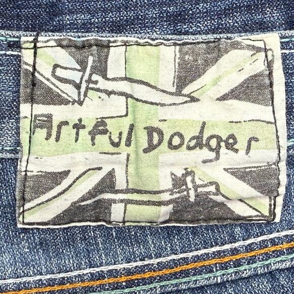 Vintage Artful Dodger Embroidered Y2K Denim Jeans - Picture 4 of 11